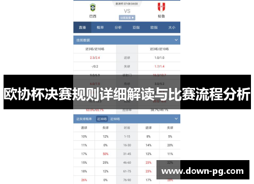 欧协杯决赛规则详细解读与比赛流程分析