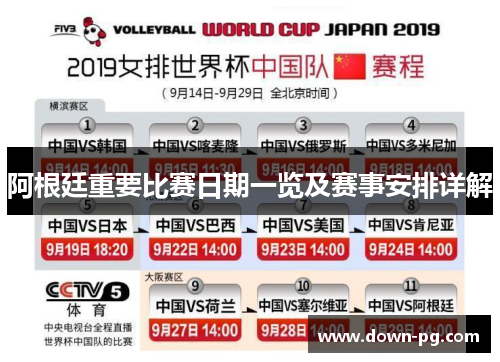 阿根廷重要比赛日期一览及赛事安排详解